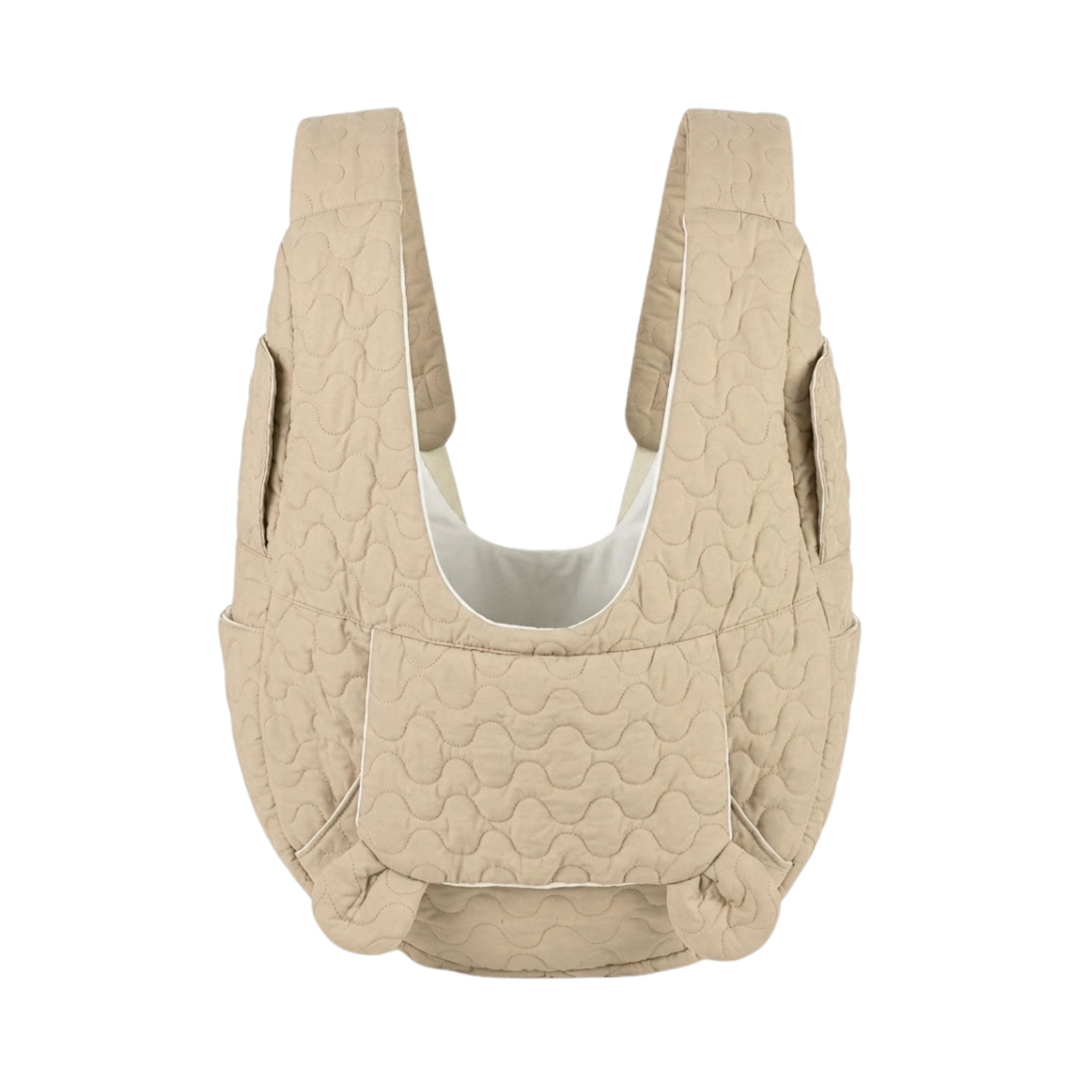 Pet Carrier Bag Waterproof Cotton Chest Pack for Small Dogs and Cats with Straps