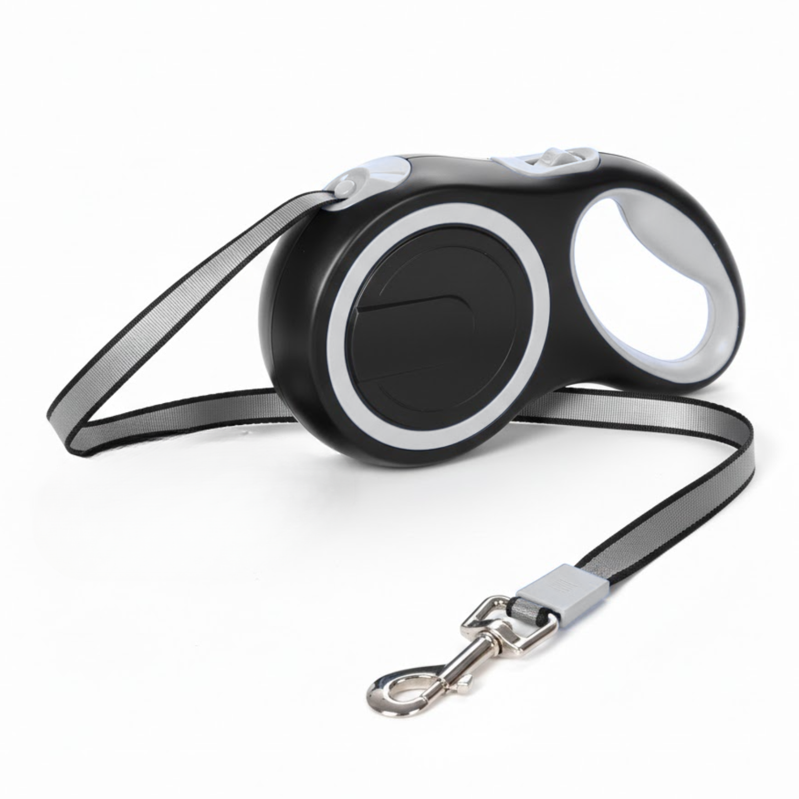Retractable Dog Leash with Heavy Duty Nylon Extendable Lead and Quick Release Lock
