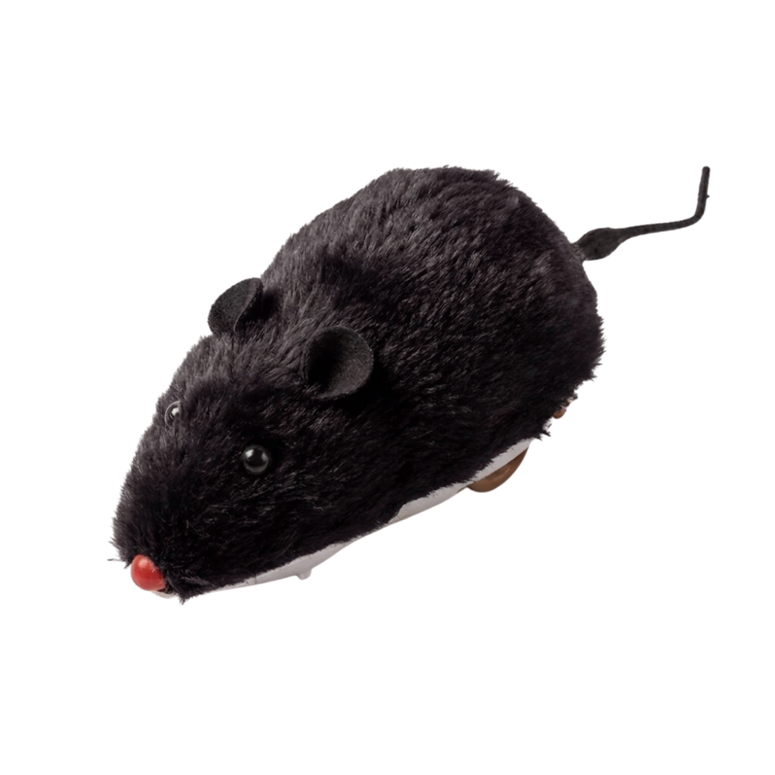 Lifelike Plush Mouse Running Toy for Cats and Dogs Interactive Moving Rat Pet Supply