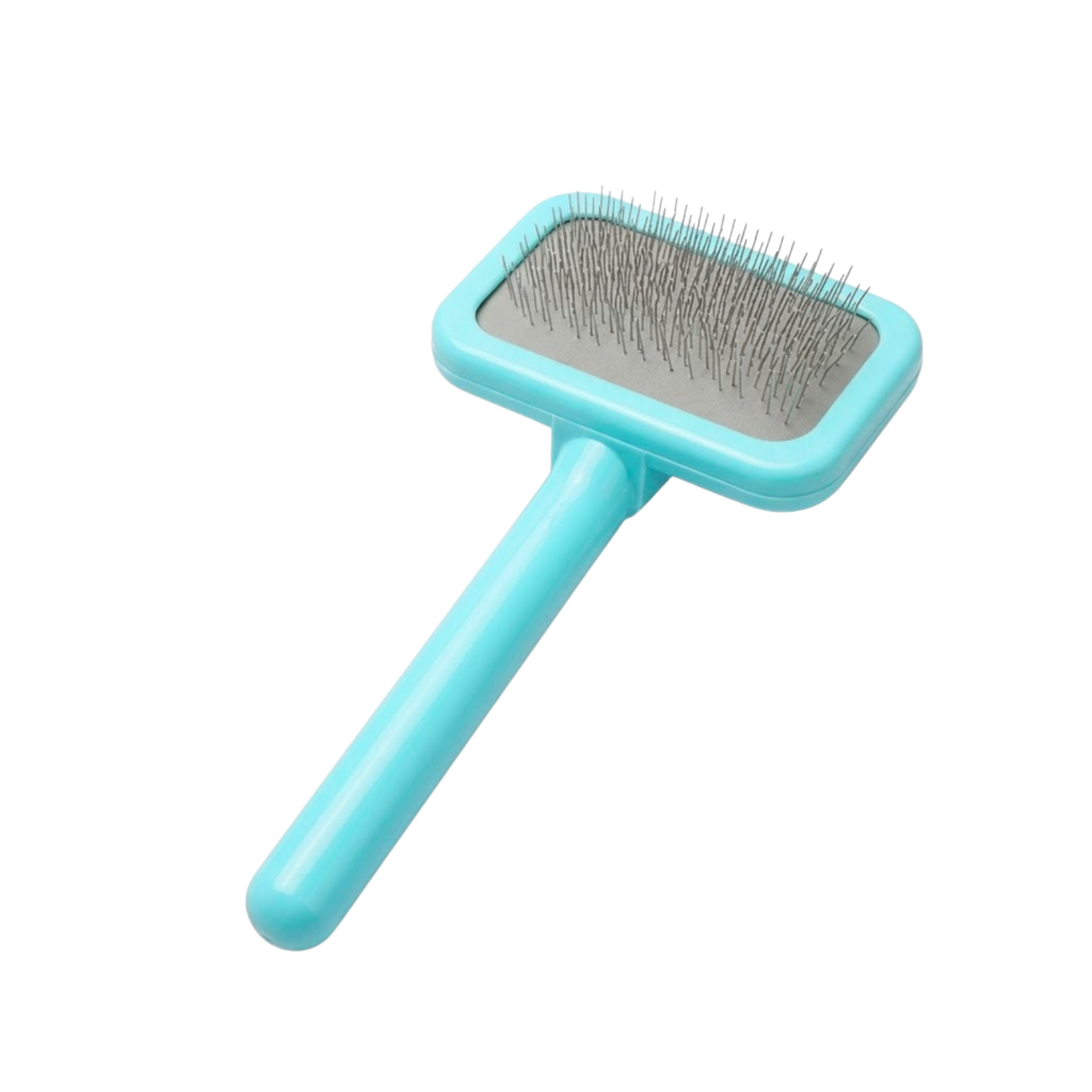 Dog Pin Brush with Wooden Handle Professional Pet Grooming Needle Comb for Hair