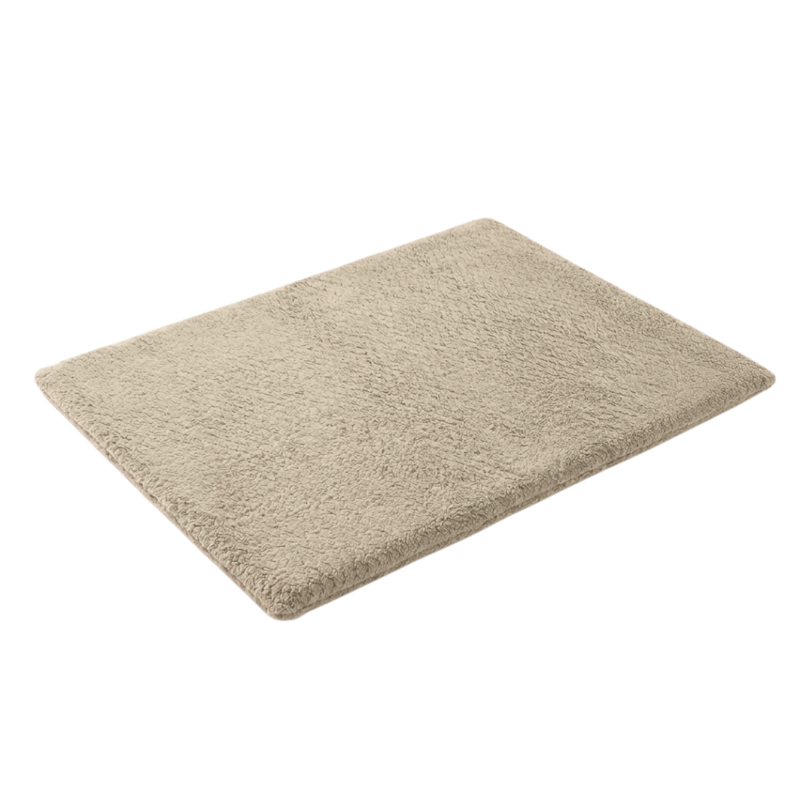 Waterproof Dog Bed with Removable Washable Faux Fur Cover and Anti-Slip Bottom