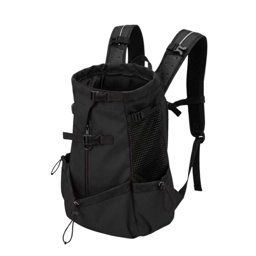 Dog Carrier Backpack Breathable Mesh Pet Travel Bag with Adjustable Shoulder Straps
