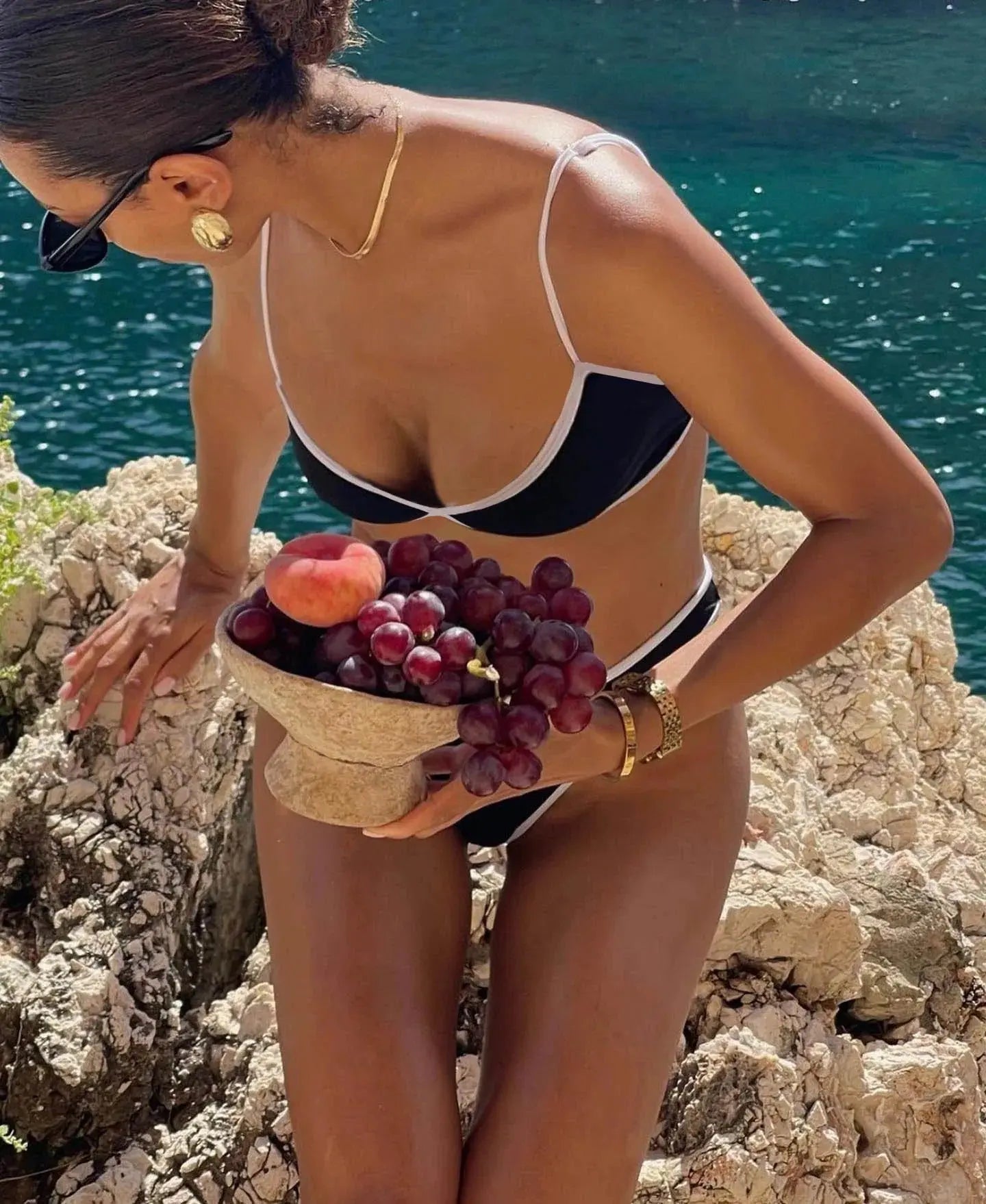 Women's Two Piece Bikini Set with Structured Fit