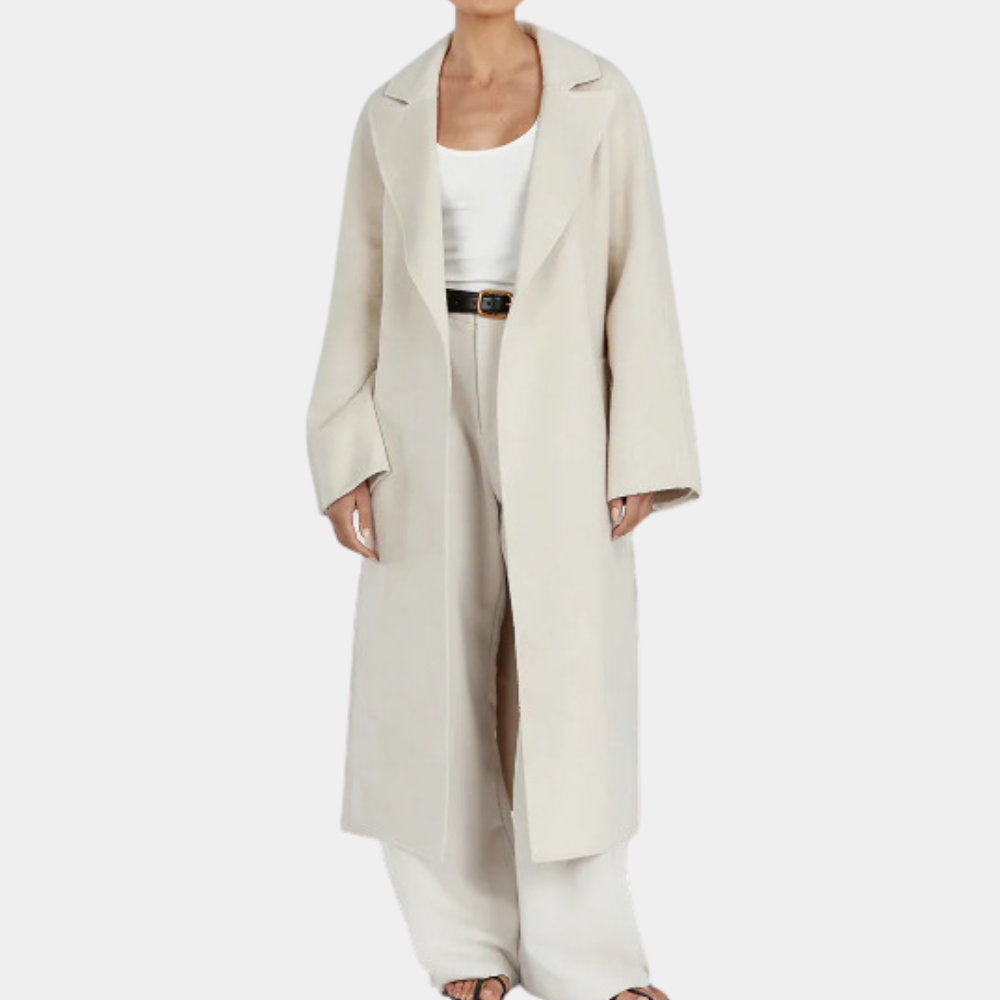 Women's Trenchcoat for Women Oversized Long Open Front Autumn