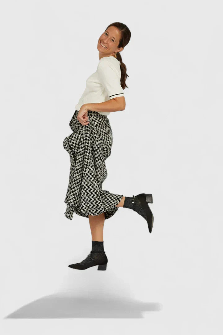 T-Strap Block Heel Pumps