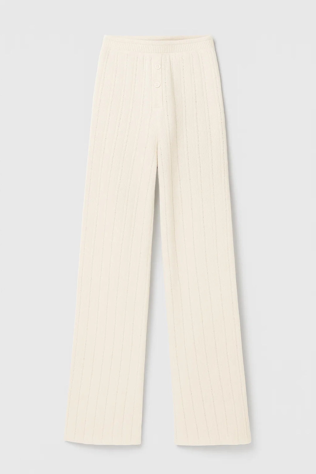Women's crop top two-piece set with wide leg trousers — casual wear