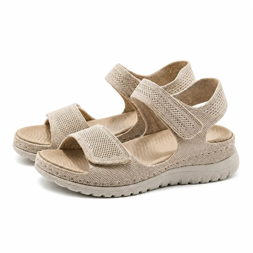 Adjustable Hook-And-Loop Orthopedic Sandal