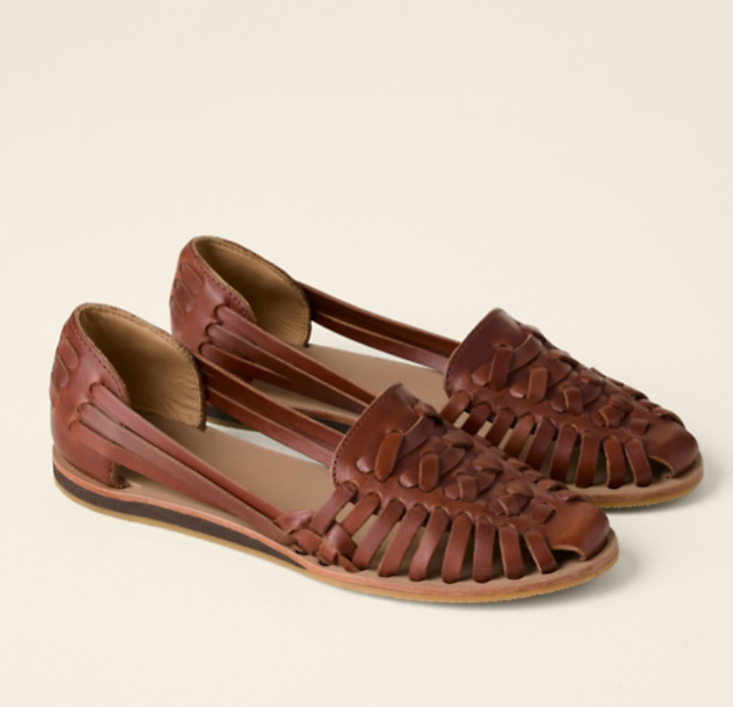 Women’s Flat Woven Slip-On Sandals