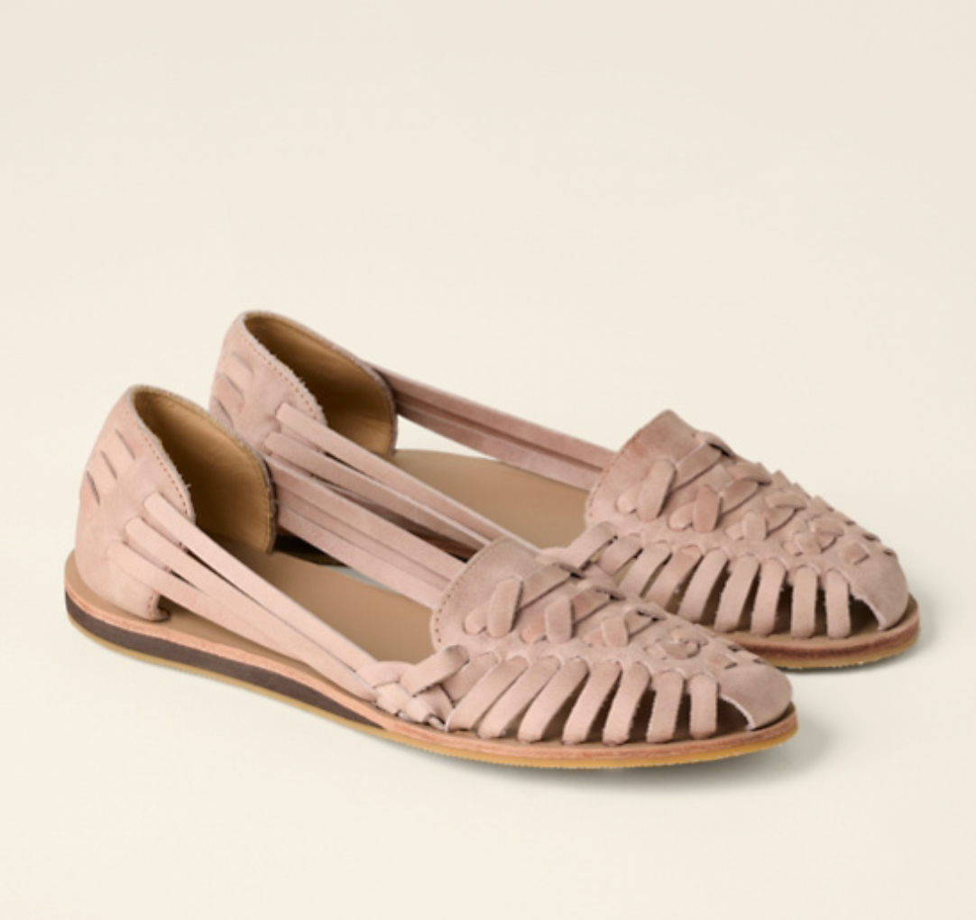 Women’s Flat Woven Slip-On Sandals