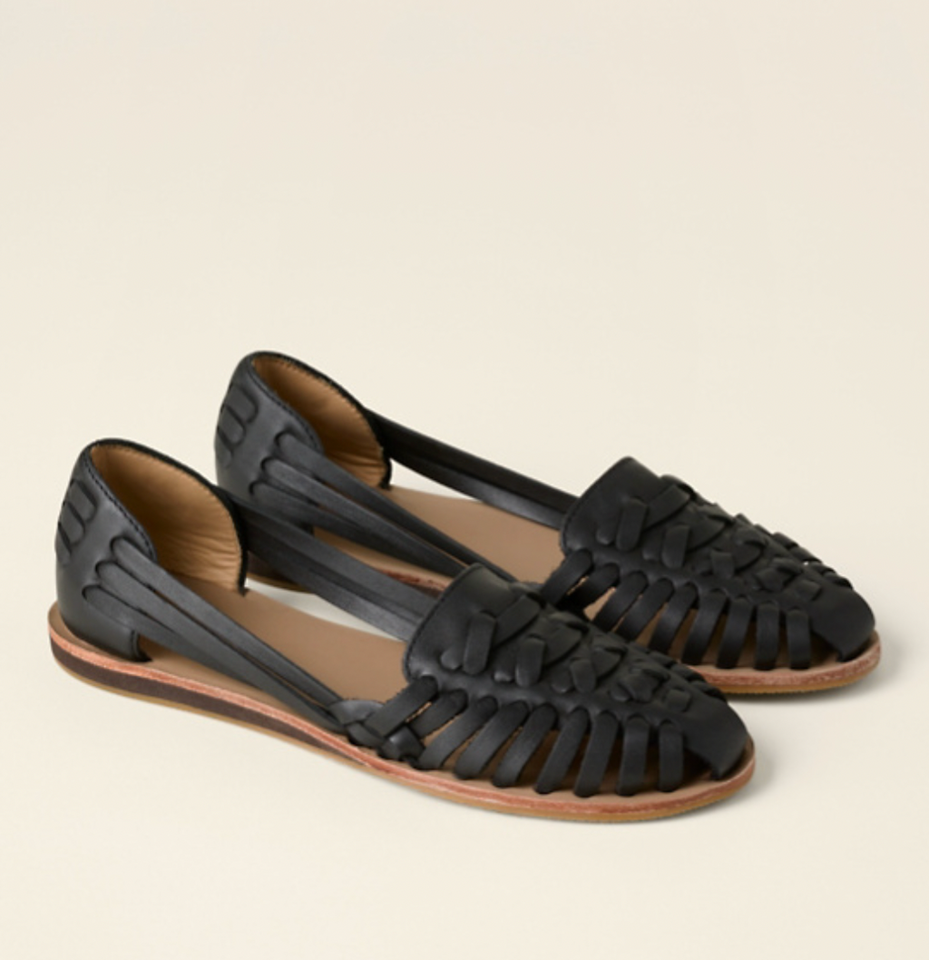 Women’s Flat Woven Slip-On Sandals