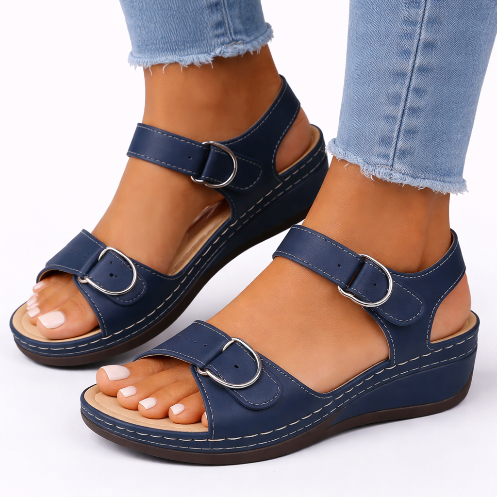 Walking Sandals With Wedge Heel