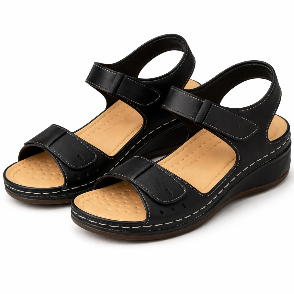 Walking Sandals With Wedge Heel