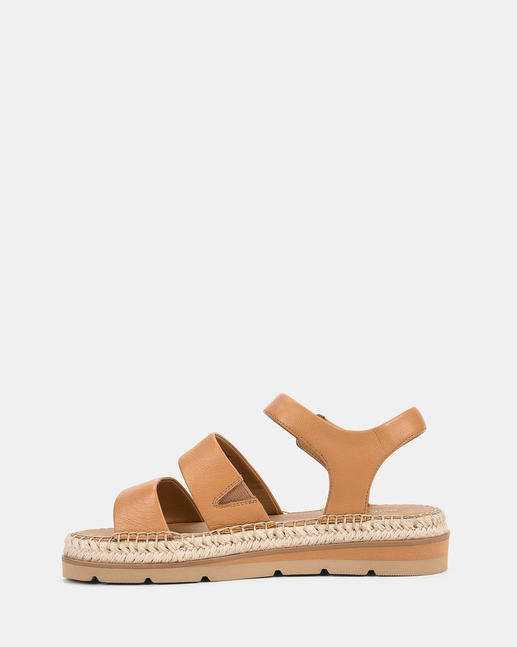 Women's Flat Espadrille Sandals with Adjustable Buckle Straps