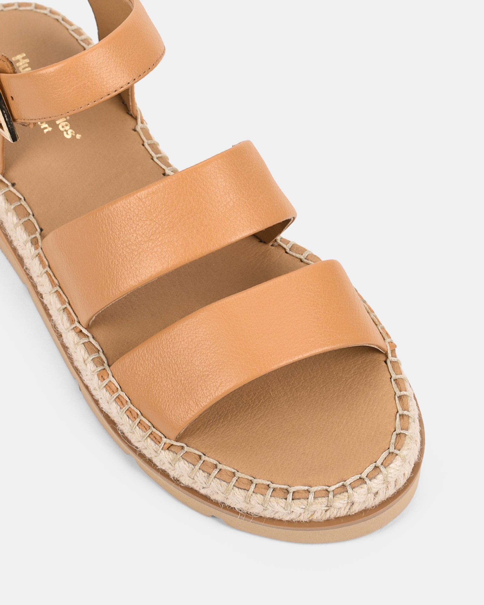 Women's Flat Espadrille Sandals with Adjustable Buckle Straps