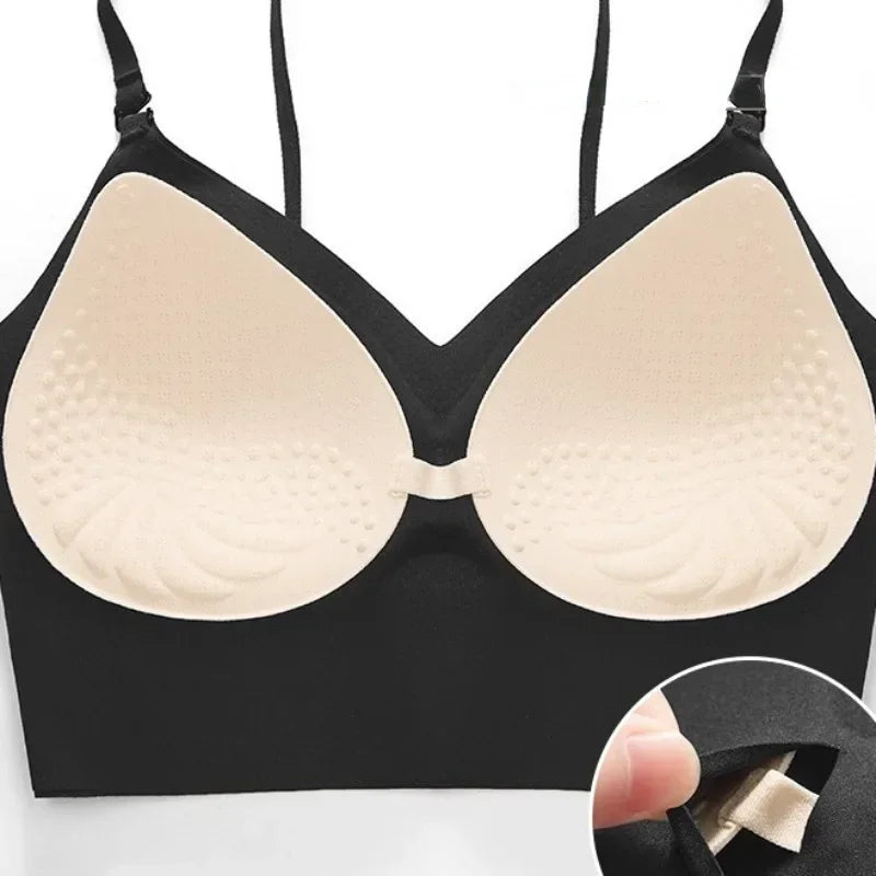 Women's seamless push-up backless bra