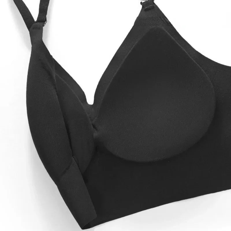 Women's seamless push-up backless bra