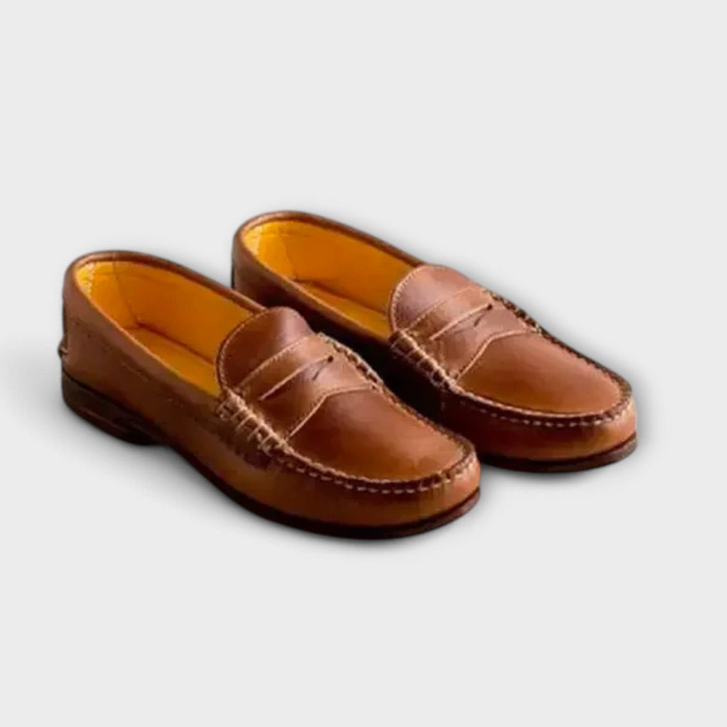 Women’s slip on loafers — low heel non slip | casual daily wear