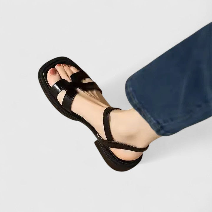 Minimalist Flat Strappy Sandals