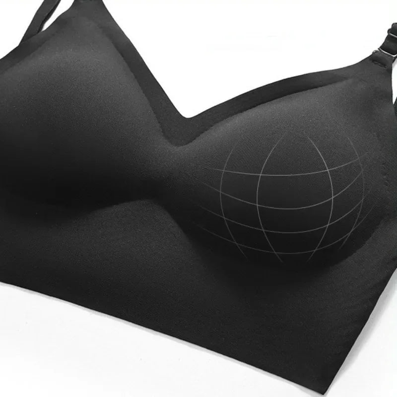 Women's seamless push-up backless bra