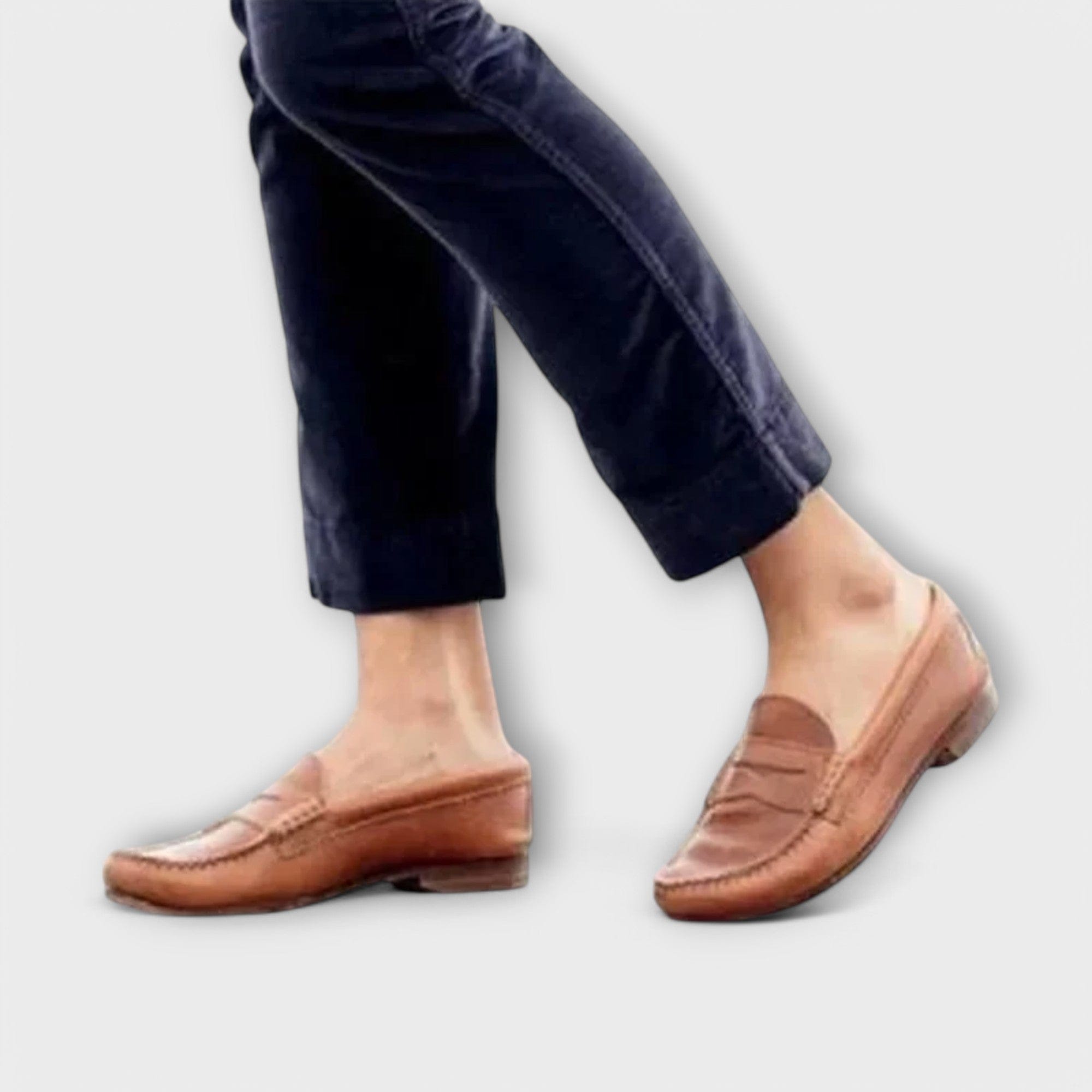 Women’s slip on loafers — low heel non slip | casual daily wear