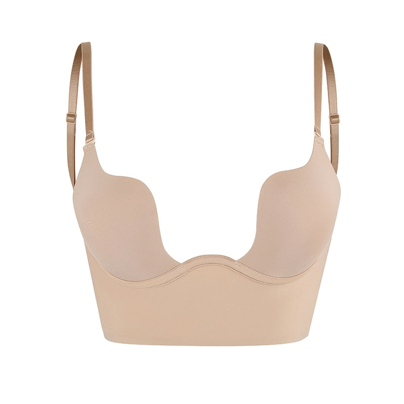 Women's Seamless Plunge Backless Shaper