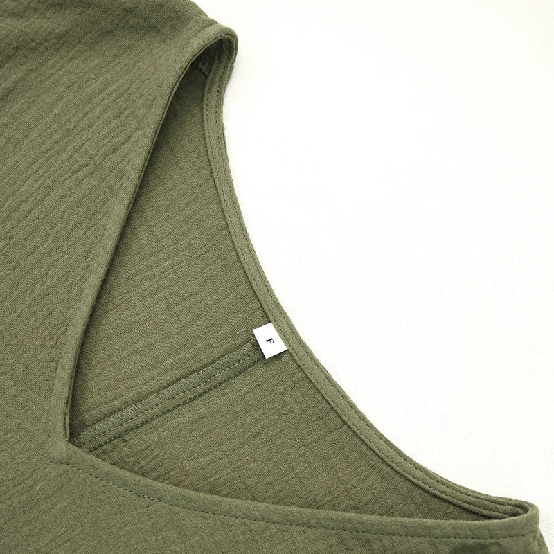 Crop top for women — 100% cotton — oversized batwing silhouette — casual