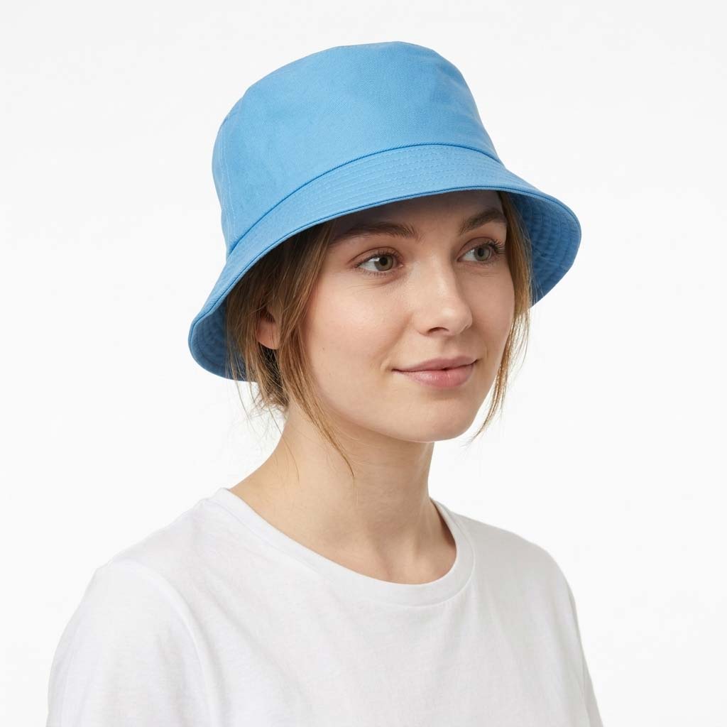 Unisex fisherman cap - reinforced flat-top profile - casual street style