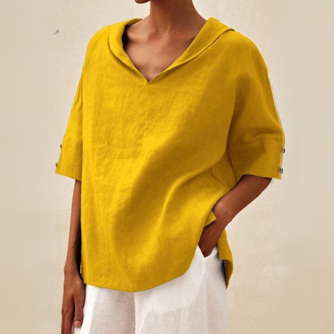 V-Neck Casual Shirt Women's