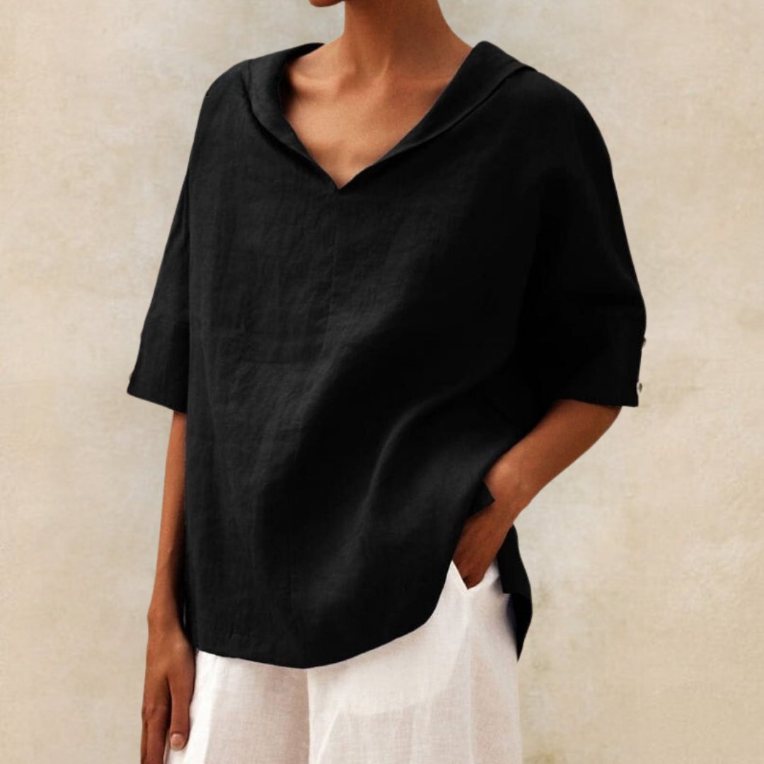 V-Neck Casual Shirt Women's