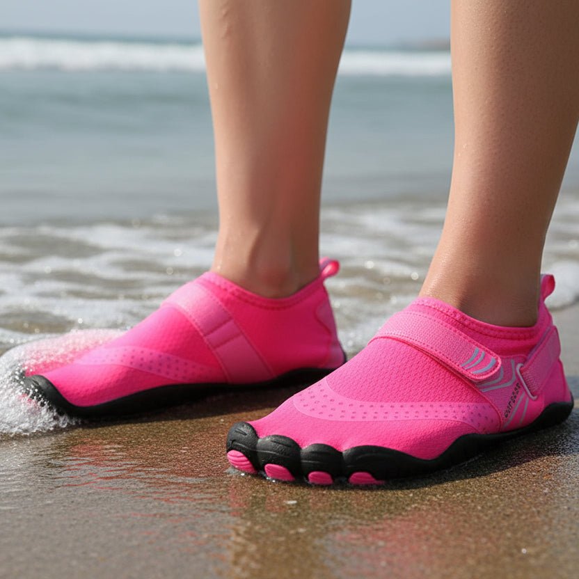 Unisex water shoes | breathable mesh upper | beach vacation footwear