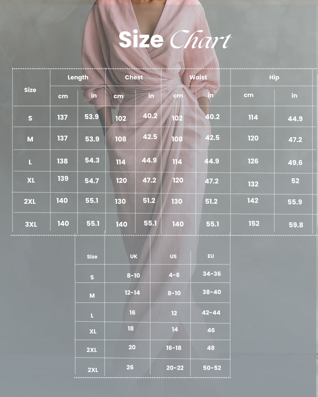Women's Maxi Dress Linen Wrap V-Neck Long Sleeve Evening