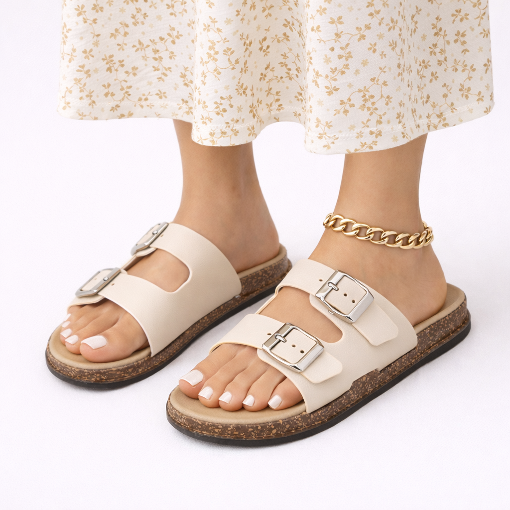 Adjustable Double Strap Walking Sandals