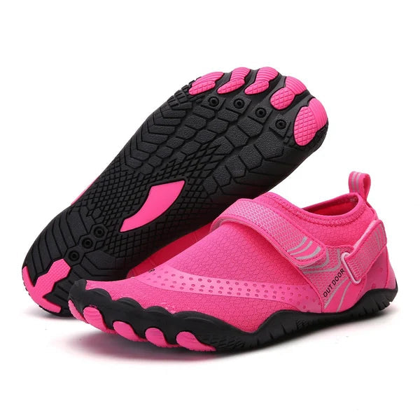 Unisex aqua shoes | natural foot motion design | beach vacation accessory