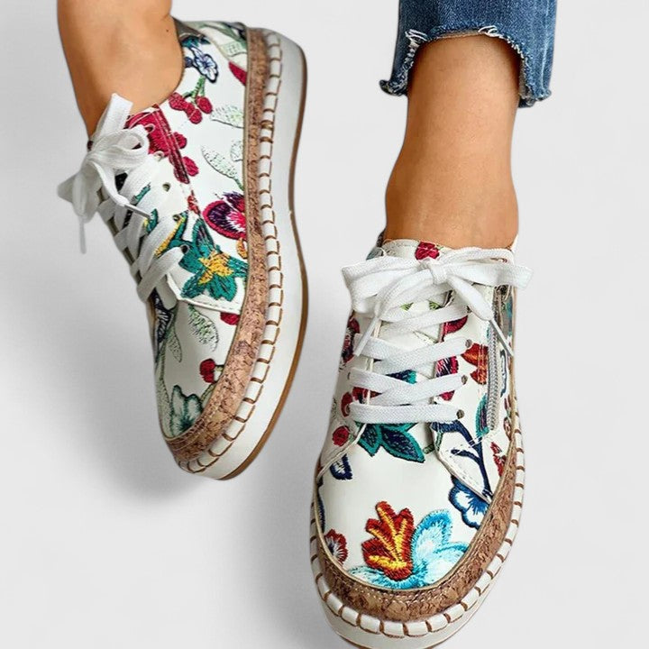 Women's slip-on loafers — side zipper closure | casual daily wear