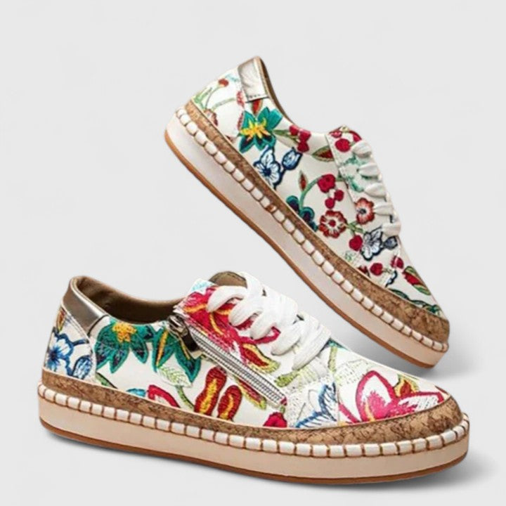 Women's slip-on loafers — side zipper closure | casual daily wear