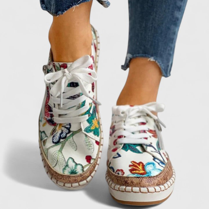 Women's slip-on loafers — side zipper closure | casual daily wear