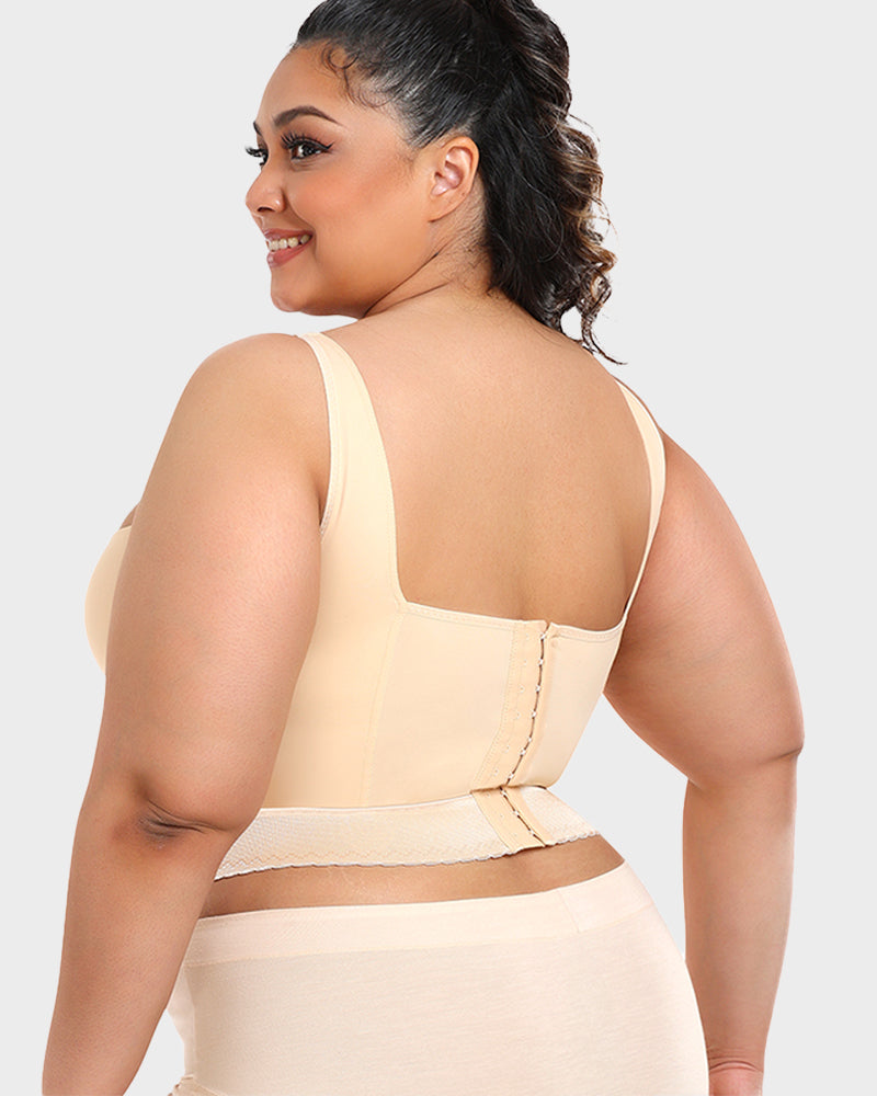 Longline Shaping Bra With Push-Up