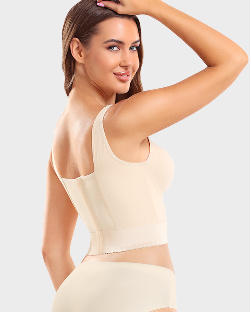 Longline Shaping Bra With Push-Up