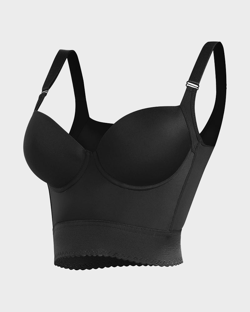 Longline Shaping Bra With Push-Up