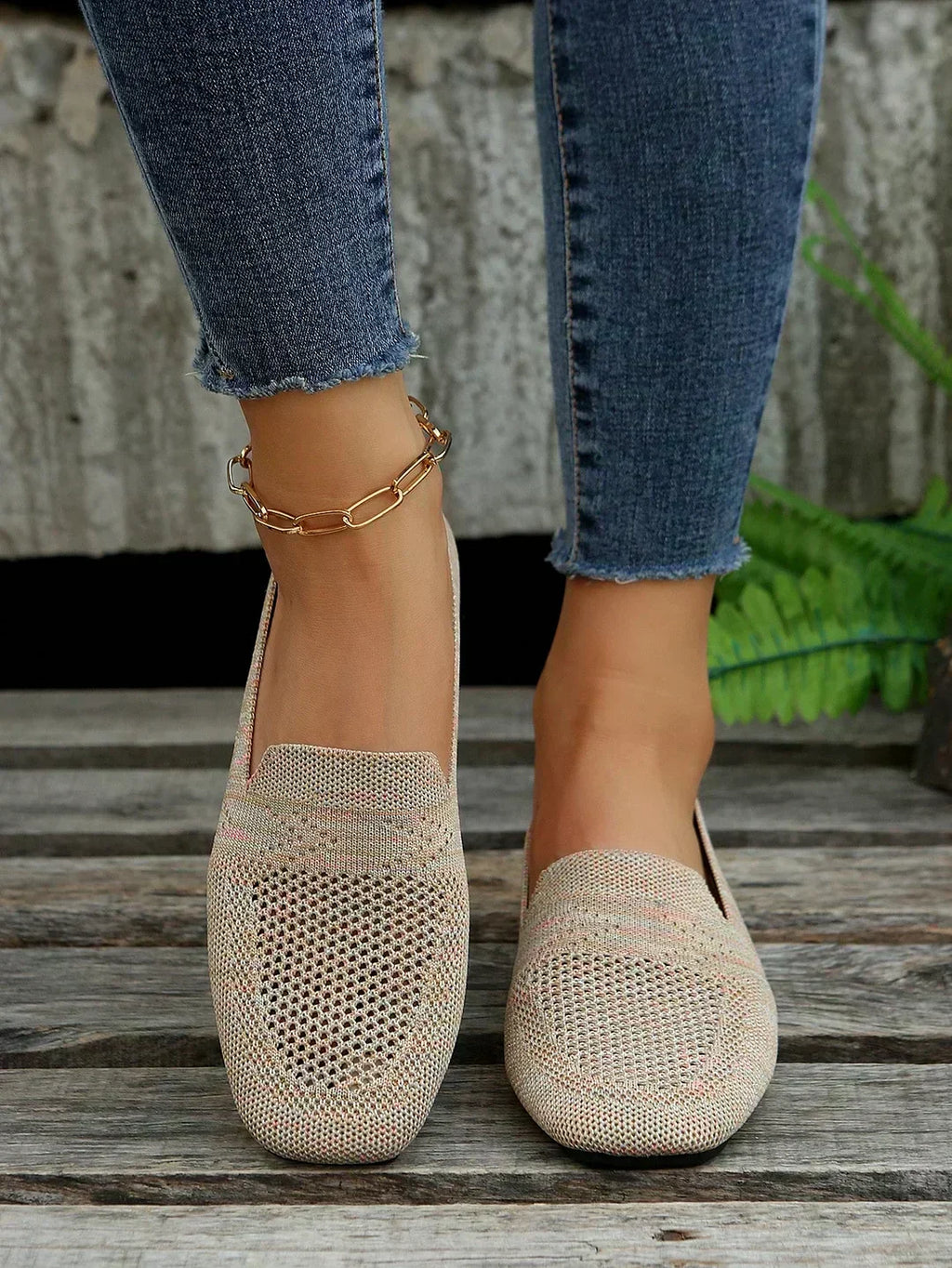 Breathable Knitted Everyday Comfort Loafers