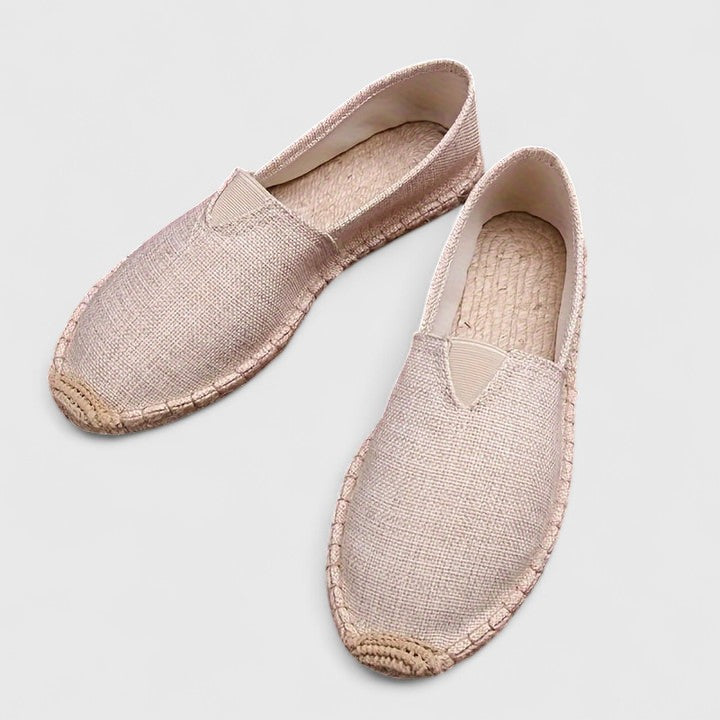 Woven Fabric Slip-on Espadrilles
