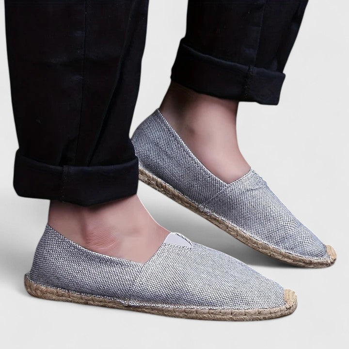 Woven Fabric Slip-on Espadrilles