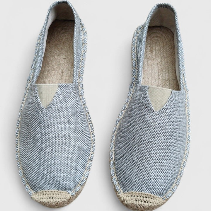Woven Fabric Slip-on Espadrilles