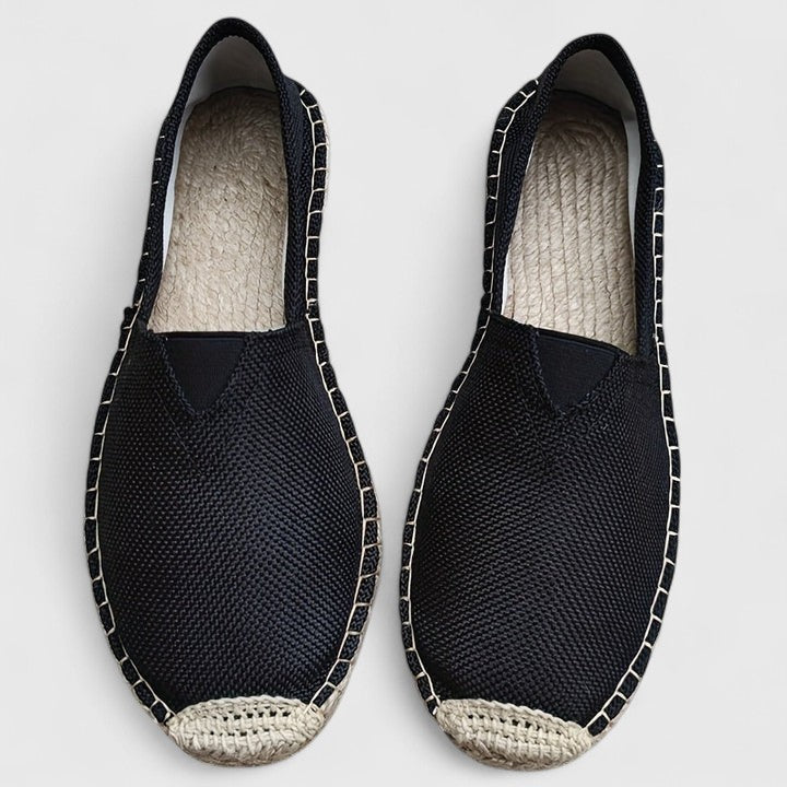 Woven Fabric Slip-on Espadrilles