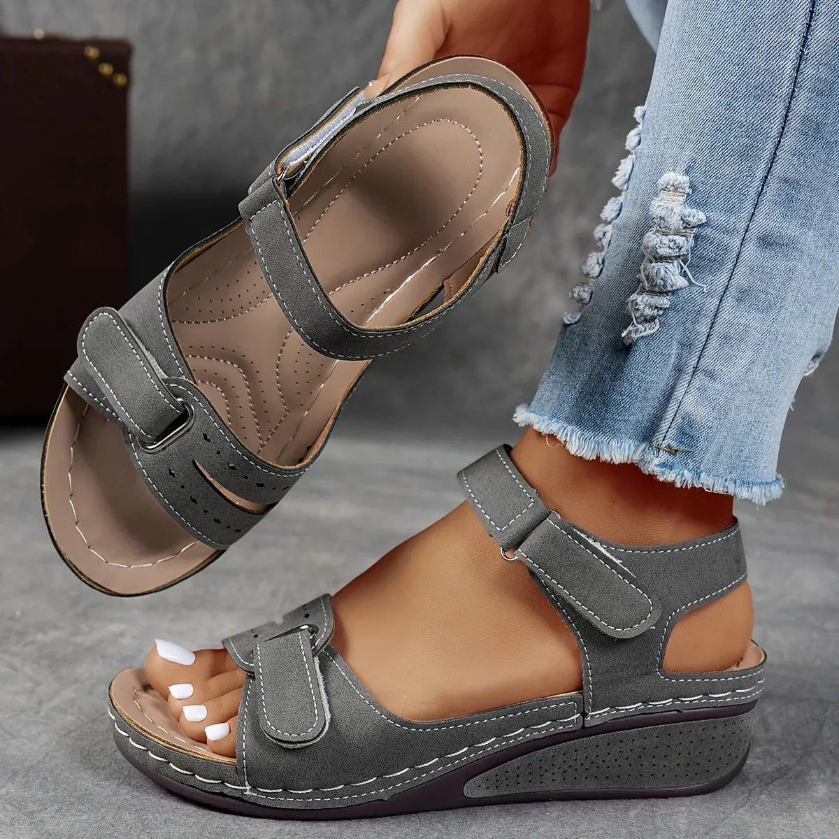 Wedge Walking Sandals