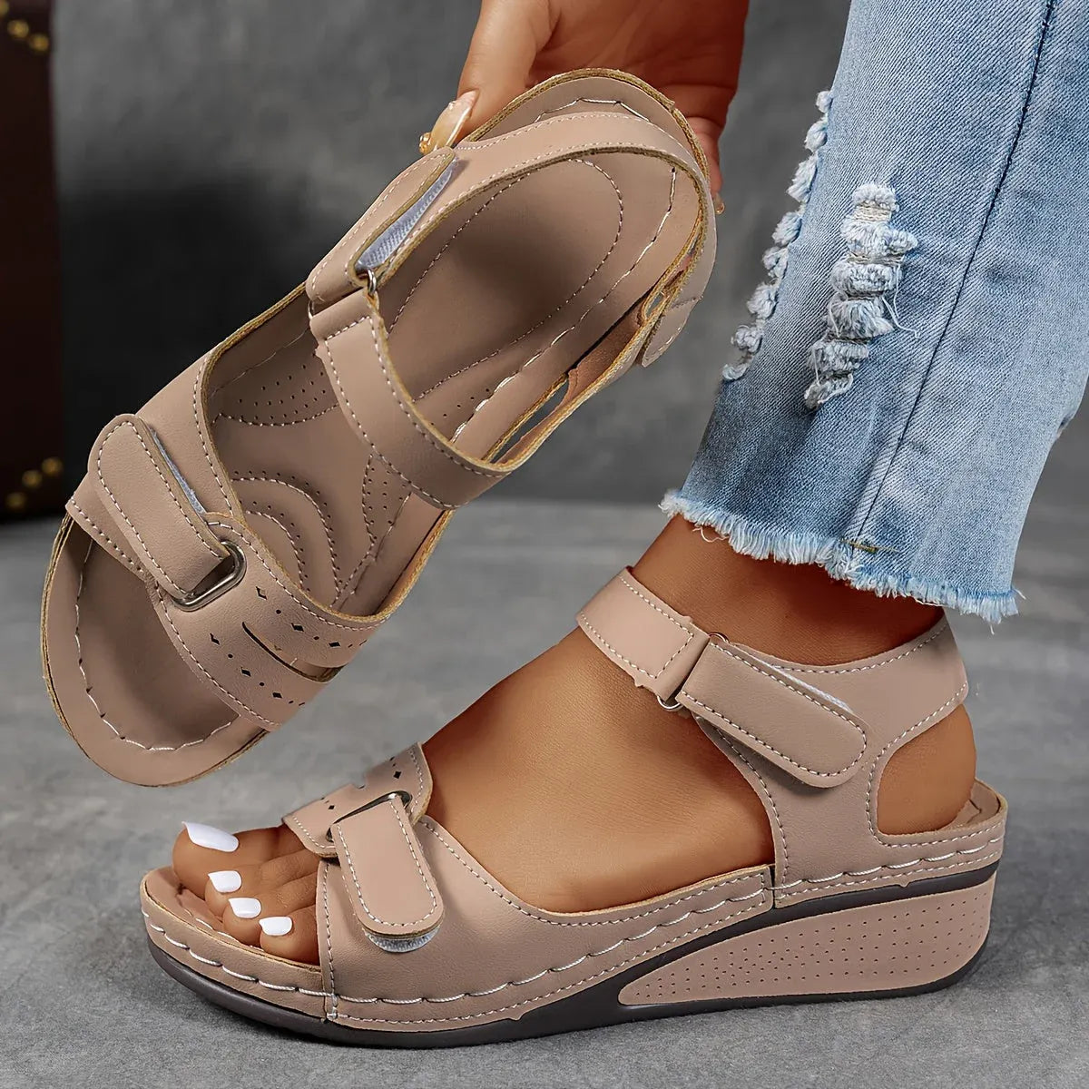 Wedge Walking Sandals