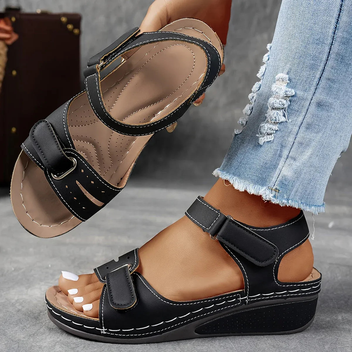 Wedge Walking Sandals