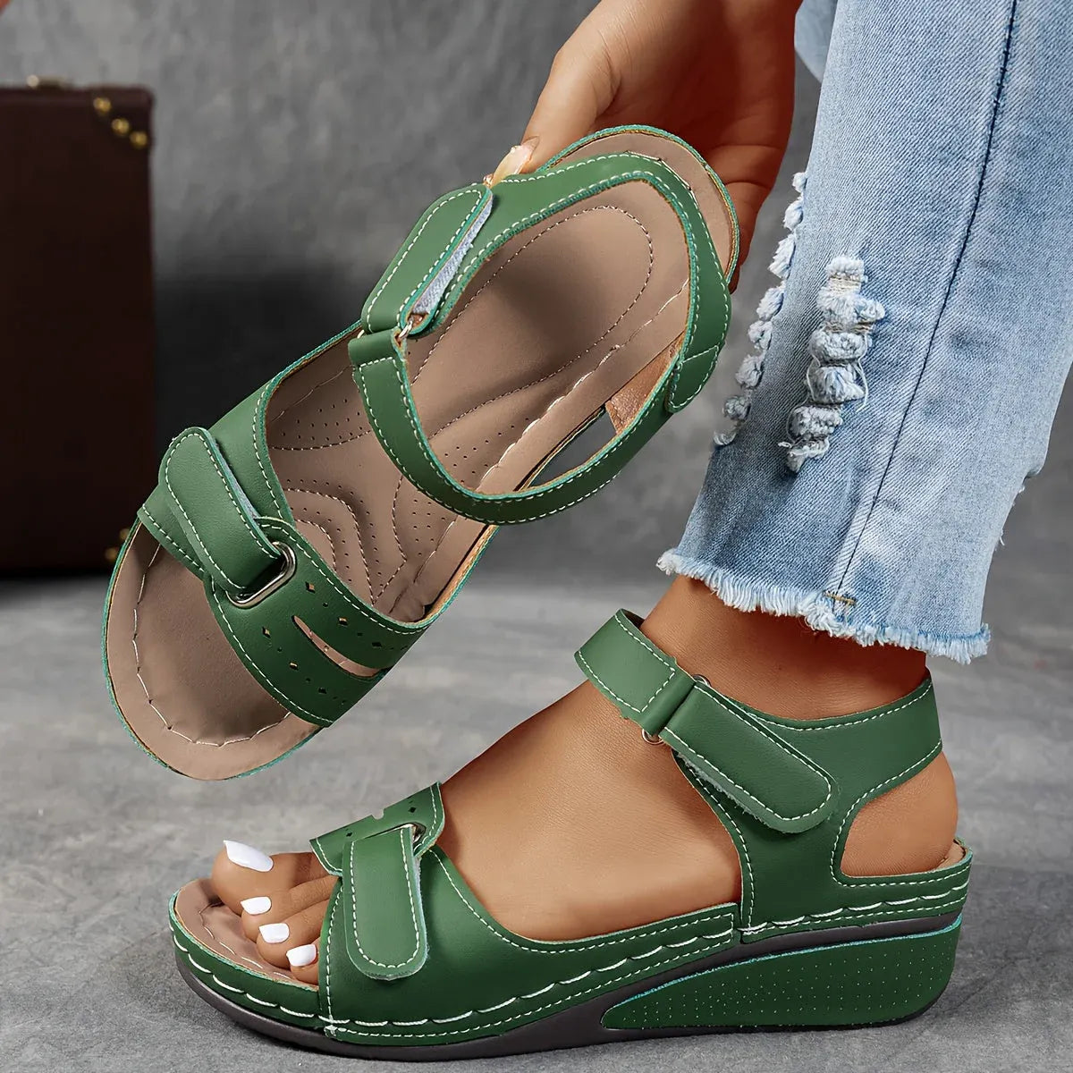 Wedge Walking Sandals