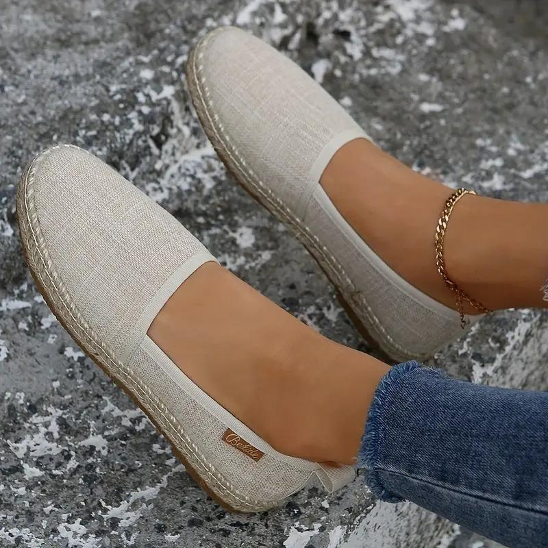Women's Casual Slip-On Espadrille Flats