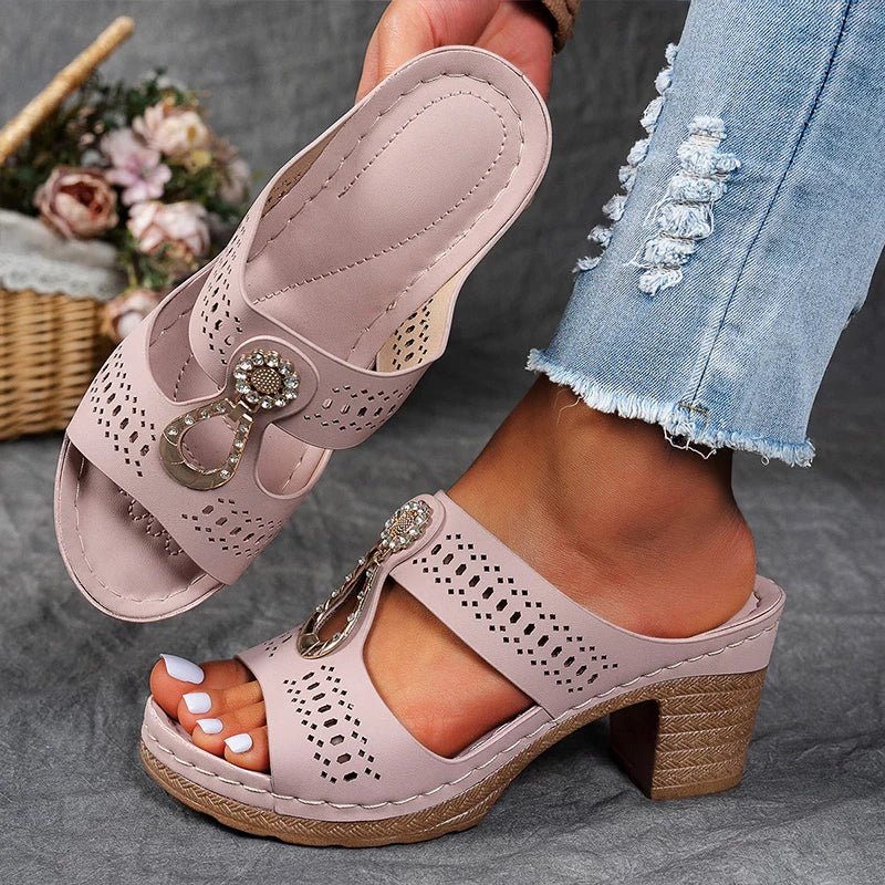 Women's Orthopedic Heeled Sandals